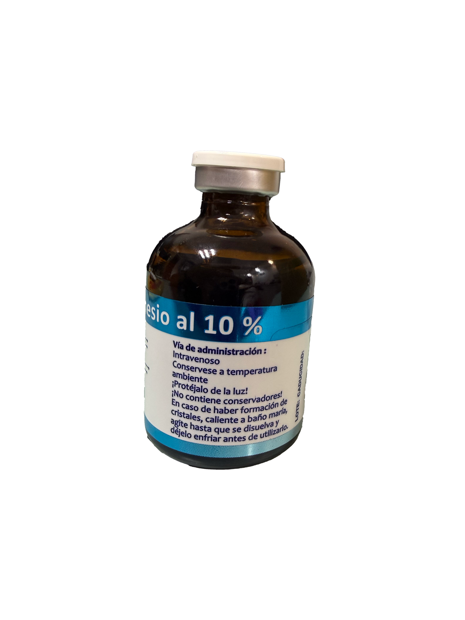 Cloruro de Magnesio al 10%, Cont. Neto 50ml - Imagen 3