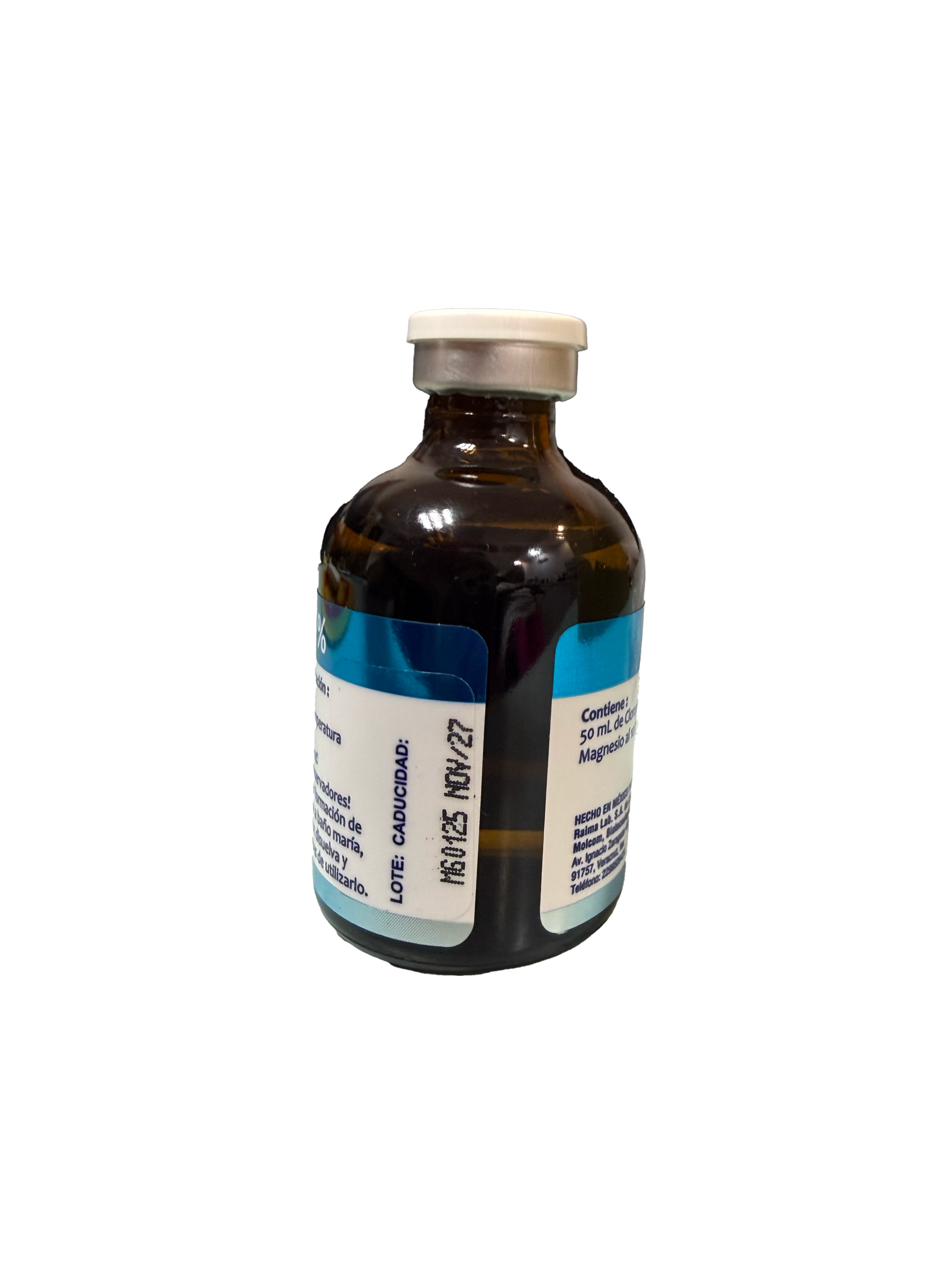 Cloruro de Magnesio al 10%, Cont. Neto 50ml - Imagen 4