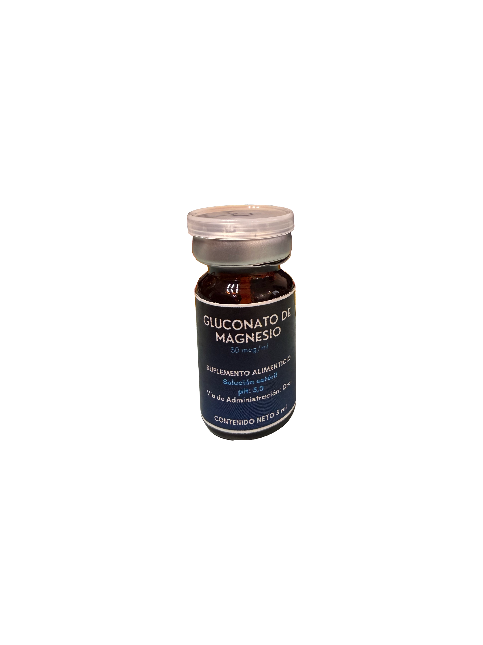 Gluconato de Magnesio, Cont. Neto 5 ml