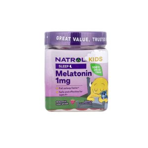 Melatonina, Natrol Kids, Cont. Neto 60 gomitas de 1mg