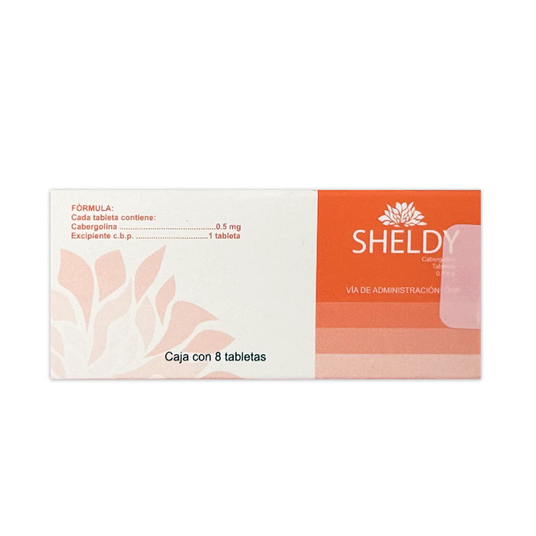 Sheldy, Corne 8 tabletas.