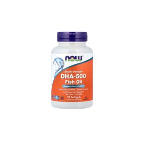 Omega DHA 500, Now, Cont. Neto 90 Cápsulas blandas